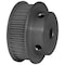 B&B Manufacturing 38-3P09M6FA6, Timing Pulley, Aluminum, Clear Anodized,  38-3P09M6FA6 - alternate 2